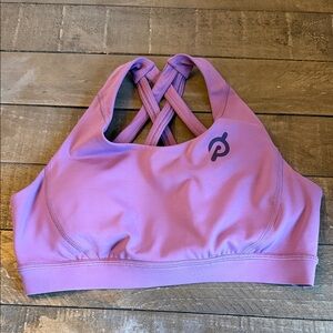 Peloton Lavender Sports Bra Brand New Never Worn